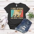 Cool Otter Design For Men Women Kids Vintage Sea Otter Lover Women T-shirt Funny Gifts