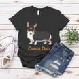 Cute Black Tricolor Pembroke Corgi Dad Dog Lovers Tshirt V2 Women T-shirt Unique Gifts