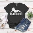 Dad Bod Funny Dadbod Silhouette With Beer Gut Women T-shirt Unique Gifts