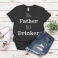 Dog Father Beer Drinker Drinking Puppy Alcohol Pups Women T-shirt Unique Gifts