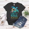 Earth Day 50Th Anniversary Sea Turtle Silhouette Women T-shirt Unique Gifts