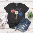 Faith Hope Love Butterfly Daisy 4Th Of July Christians God Women T-shirt Funny Gifts