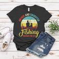 Father Daughter Fishing Partner For Life Retro Matching Dad V2 Women T-shirt Funny Gifts