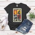 Father Of Cats Funny Women T-shirt Unique Gifts