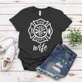 Fire Fighters Wife - Firefighter Women T-shirt Funny Gifts