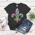 Fleur De Lis Mardi Gras Carnival Symbol New Orlean Tie Dye Women T-shirt Personalized Gifts