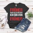 Früher War Alles Besser Generation 90Er Vintage Geschenk Frauen Tshirt Lustige Geschenke