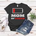 Funny Gift Ideas For Mothers Day Mom Of 2 Boys Women T-shirt Unique Gifts