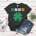 Funny St Patricks Day Science Teacher Irish Chemistry V2 Women T-shirt Funny Gifts
