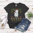 Funny Westie Dog Lover Xmas Santa Ugly Westie Christmas Gift Women T-shirt Unique Gifts