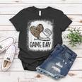 Game Day Baseball Decorations Leopard Heart Soccer Mom Mama Women T-shirt Unique Gifts