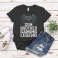 Gaming Funny Gift For Teenage Boys Cute Gift Son Brother Gaming Legend Gift Women T-shirt Unique Gifts