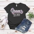 Gram Est 2023 - Soon To Be Grandma Pregnancy Announcement Women T-shirt Unique Gifts