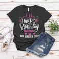 Happy Birthday Mama Wir Lieben Dich Mamas Geburtstags Frauen Tshirt Lustige Geschenke