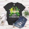 Happy St Patricks Day Irish Shamrock Love Lucky Leaf Women T-shirt Funny Gifts