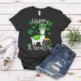 Happy St Patricks Day Llama Dad Mom Boy Girl Lucky Women T-shirt Funny Gifts