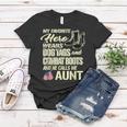Hero Wears Dog Tags Combat Boots Proud Military Aunt Gift Women T-shirt Funny Gifts