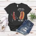 Hot Dog Comic Schwarzes Frauen Tshirt Oh My God, Are You Okay? Lustiges Design Lustige Geschenke