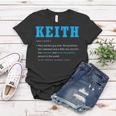 Keith Sarcastic Name Definition Gift For Keith Women T-shirt Unique Gifts