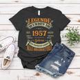 Legenden Wurden Im 1957 Geboren 66 Geburtstag 66 Jahre Frauen Tshirt Lustige Geschenke