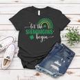 Let The Shenanigans Begin St Patricks Day Lucky Shamrock Women T-shirt Unique Gifts