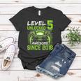 Level 5 Unlocked Awesome Since 2018 5Th Birthday Gaming V3 Women T-shirt Funny Gifts