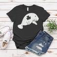 Manatees St Patricks Day Shirt Lover Save Irish Floaty Gift Women T-shirt Unique Gifts