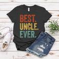 Mens Best Uncle Ever Support Uncle Relatives Lovely Gift Women T-shirt Unique Gifts