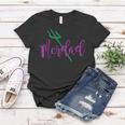 Mens Funny Merdad Matching Mermaid Family Cool Shirts Father Day Women T-shirt Unique Gifts