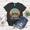 Mens Vintage Cat Daddy Shirt Funny Cat Lover Gift Cat Dad Fathers Women T-shirt Unique Gifts