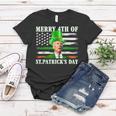 Merry 4Th Of St Patricks Day Joe Biden St Patricks Day Women T-shirt Funny Gifts