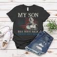 My Son Has Your Back Proud Navy Mothers Day Gift For Mom Women T-shirt Unique Gifts