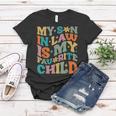 My Son In Law Is My Favorite Child Groovy Mother In Law Women T-shirt Unique Gifts