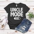 New Uncle Mode Pregnancy Baby Announcement Women T-shirt Unique Gifts