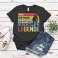 Papa Hockey Legende Frauen Tshirt, Retro Hockeyspieler Design Lustige Geschenke