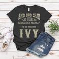 Personalized Birthday Gift Idea For Person Named Ivy Women T-shirt Funny Gifts