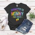 Promoted To Mommy Est 2023 New Mom Gift Tie Dye Mothers Day Women T-shirt Unique Gifts