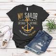 Proud Navy Mom Women Gift For Womens Women T-shirt Unique Gifts