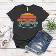 Retro Burger Sunset Frauen Tshirt für Herren – Vintage Design Schwarz Lustige Geschenke