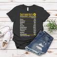 Sagittarius Facts Servings Per Container Zodiac T-Shirt Women T-shirt Personalized Gifts