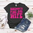 Somebodys Fine As Wife Funny Mama Mom Saying Cute Retro Women T-shirt Funny Gifts