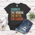Summer The Woman The Myth The Legend First Name Summer Women T-shirt Funny Gifts
