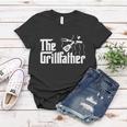 The Grillfather Bbq Grill & Smoker | Barbecue Chef Tshirt Women T-shirt Unique Gifts