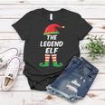 The Legend Elf Family Matching Funny Christmas Costume Women T-shirt Funny Gifts