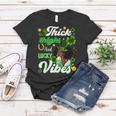 Thick Thighs Lucky Vibes St Patricks Day Melanin Black Women Women T-shirt Unique Gifts