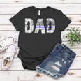 Thin Blue Line FlagShirts Dad Police Gifts Fathers Day Women T-shirt Unique Gifts