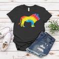 Tie Dye Lion Rainbow Print Lionet Cub Hippie Peace Gift Women T-shirt Funny Gifts