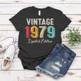 Vintage Born In 1979 Birthday Year Party Wedding Anniversary Women T-shirt Funny Gifts