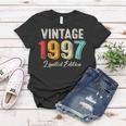 Vintage Born In 1997 Birthday Year Party Wedding Anniversary Women T-shirt Funny Gifts