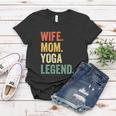 Wife Mom Yoga Legend Funny Women T-shirt Unique Gifts